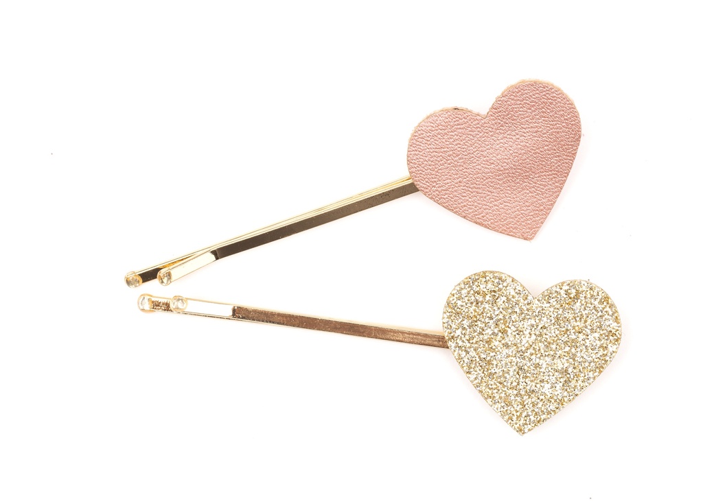 Barettes boutique Matte étoile ou coeur | magasindejouets.com